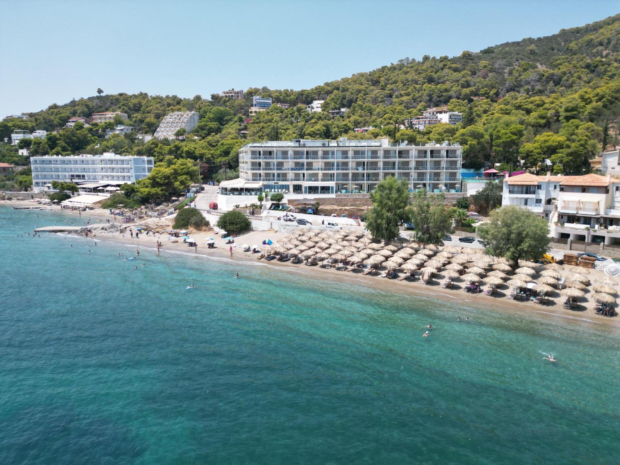 New Aegli Resort Hotel Poros Town Exterior photo