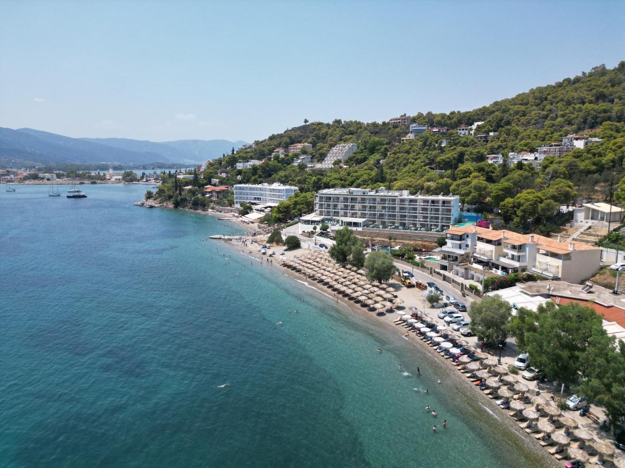 New Aegli Resort Hotel Poros Town Exterior photo