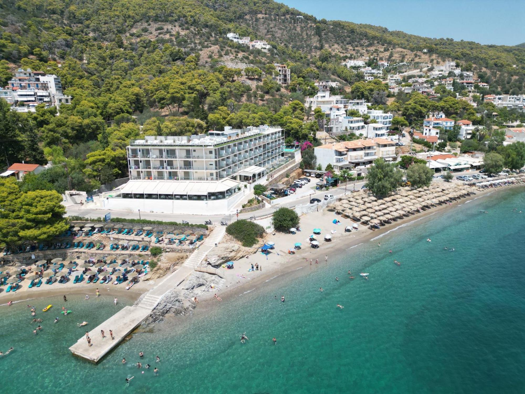 New Aegli Resort Hotel Poros Town Exterior photo